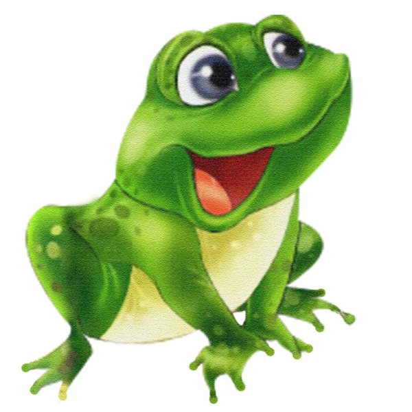Лягушка мультяшная