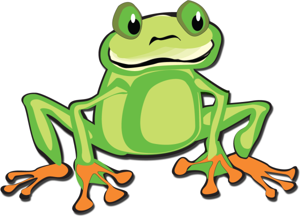 Лягушка рисунок