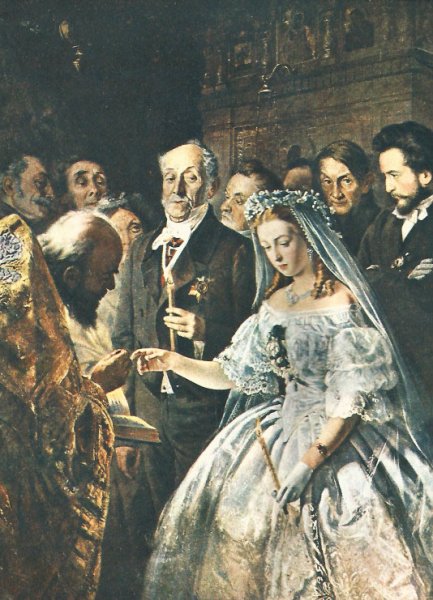 Дубровский картина неравный брак