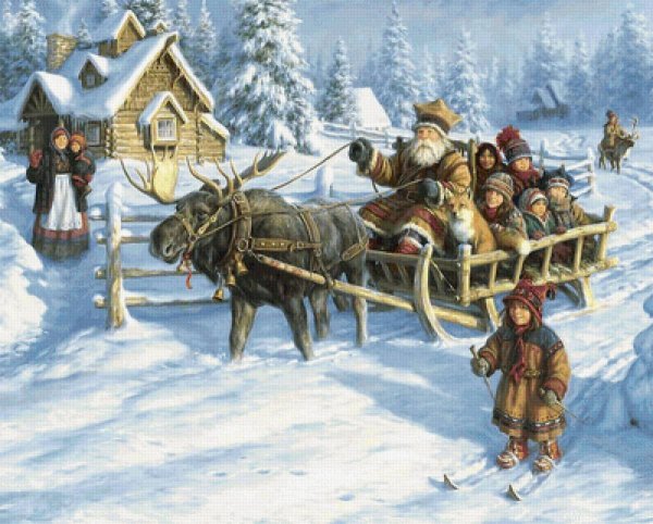 Роберт Дункан живопись зима