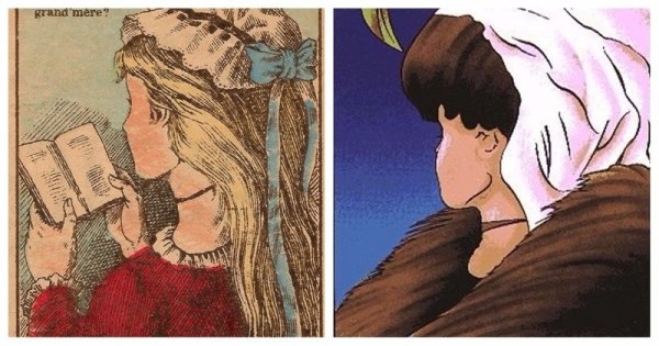 Иллюзия девушка или старуха
