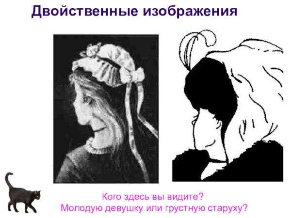 Оптические иллюзии двойственные изображения