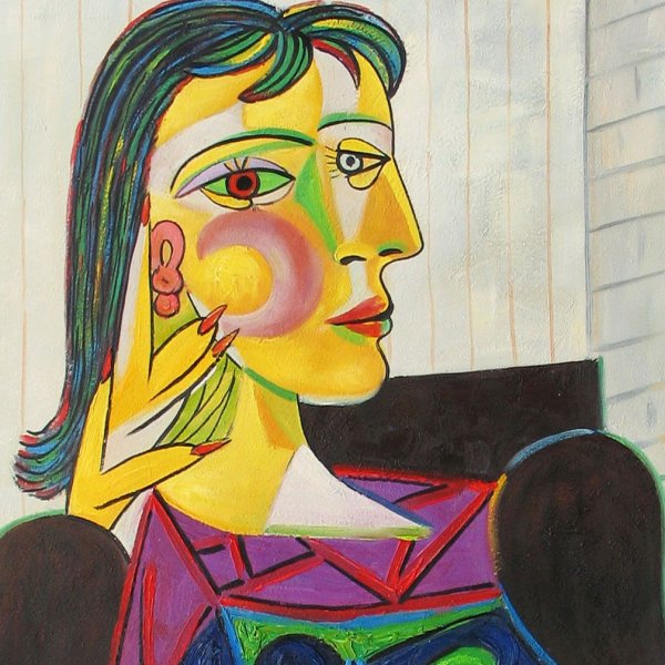 Кубизм в женских портретах Пикассо