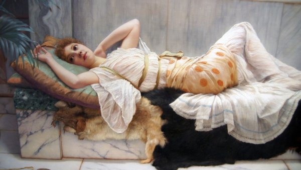 Английский художник Джон Уильям годвард