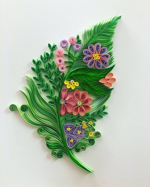 Квиллинг цветы Бихайв