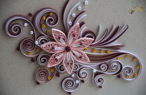 Квиллинг цветы красивые
