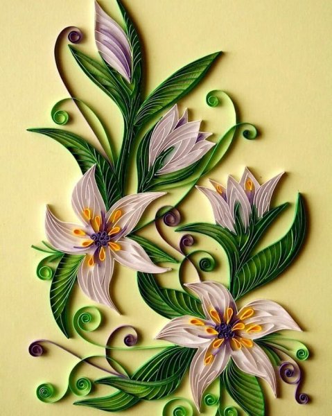 Quilling paper для начинающих