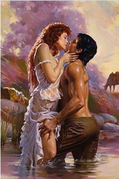 Красивые картины влюбленных пар