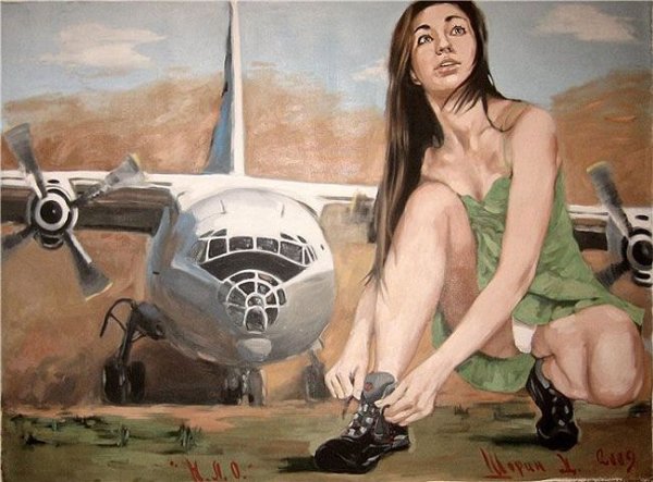 Дмитрий Шорин художник самолетов