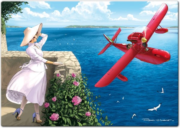 Порко Россо девушка