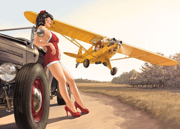 Самолеты Romain Hugault.