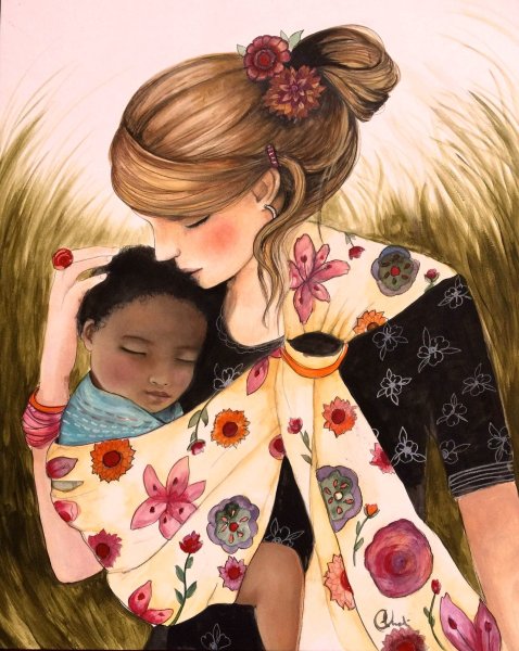 Claudia Tremblay картины мать