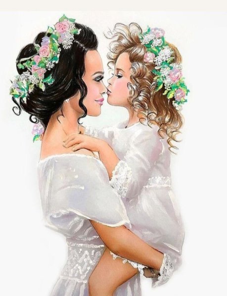 Мама и дочка