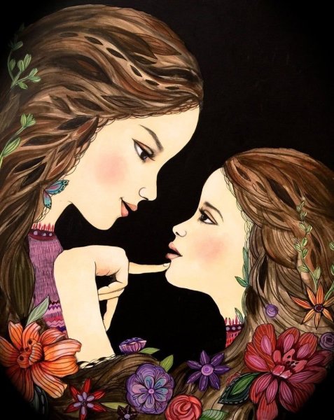 Картина ко Дню матери