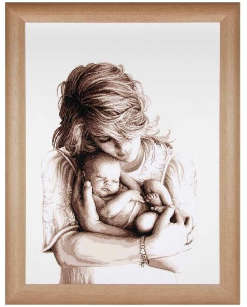 Мать и младенец арт