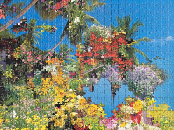 Собирание картин из пазлов