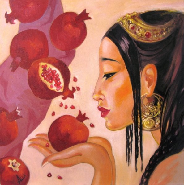 Гранат в искусстве