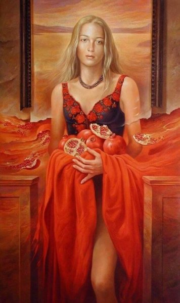 Армянская девушка картина