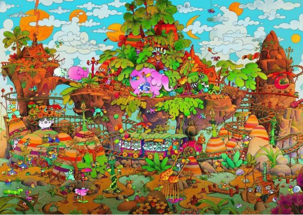 Ян Патрик красный Ожившие картины