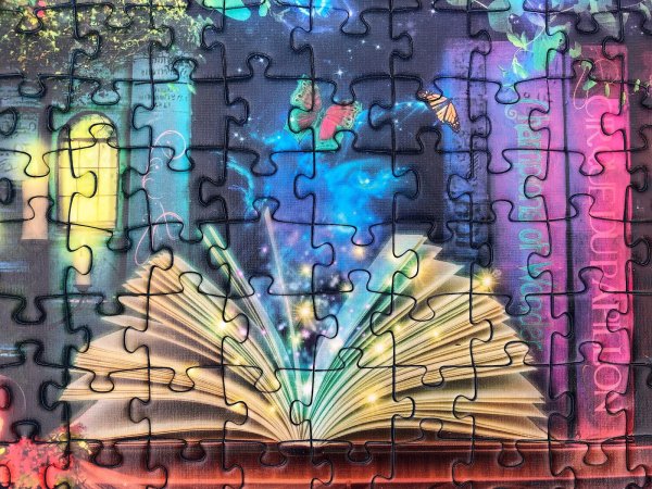 Красивый современный пазл