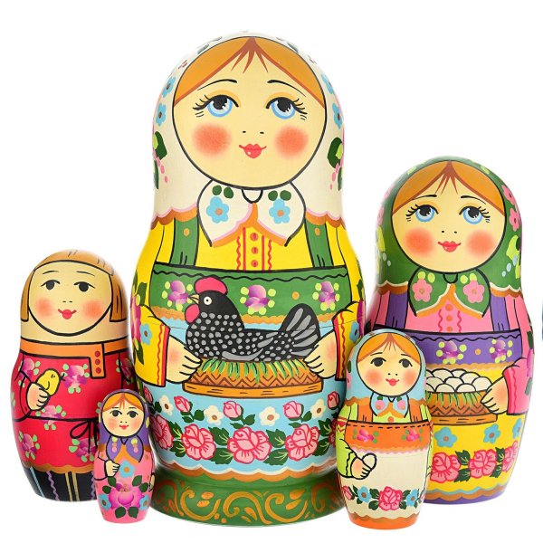 Матрешка "Матрена" 5 мест