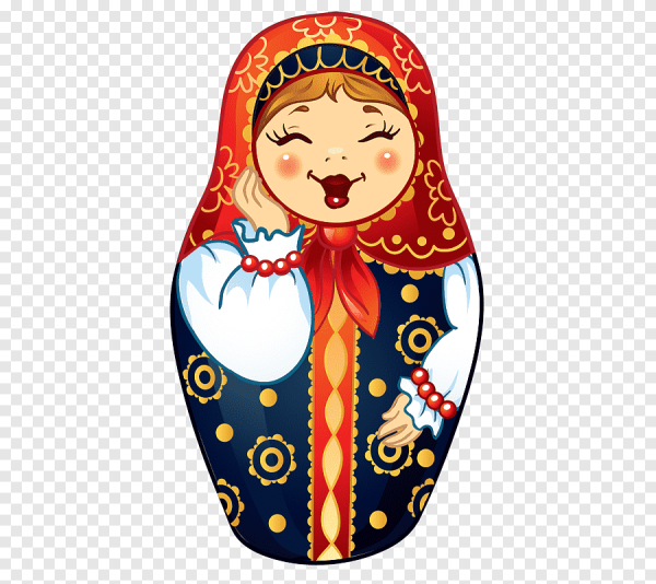 Матрешка без фона