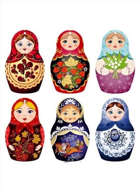 Роспись матрешки