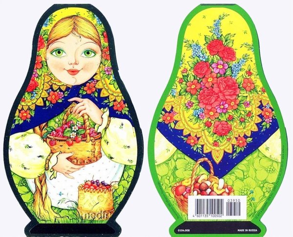 Матрешка пазл