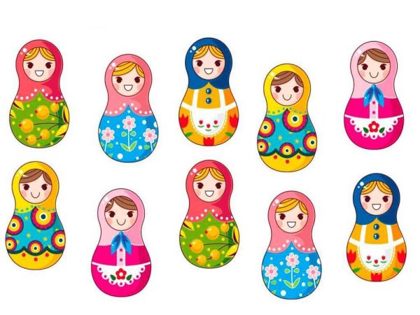 Игра матрешки Мемори