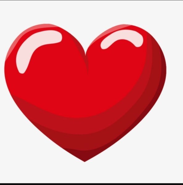 Сердечки мультяшные