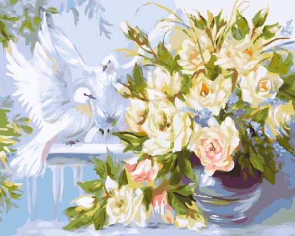 Голуби в живописи