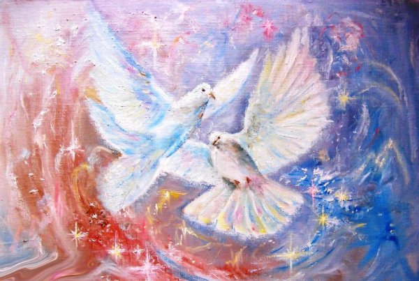 Картина Голубка