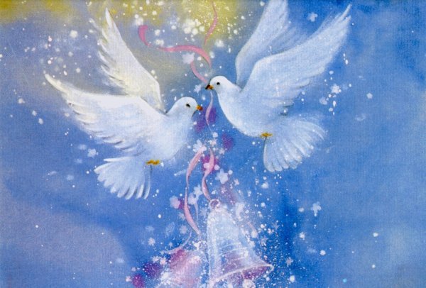 Сказочный голубь