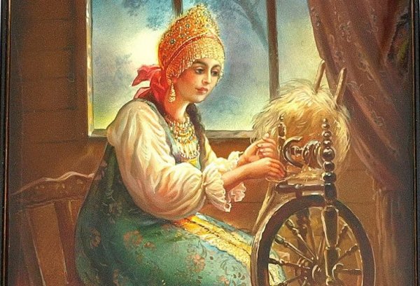 Венецианов Пряха