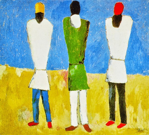 Казимир Северинович Малевич летний пейзаж портрет