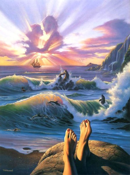 Художник Джим Уоррен (Jim Warren)