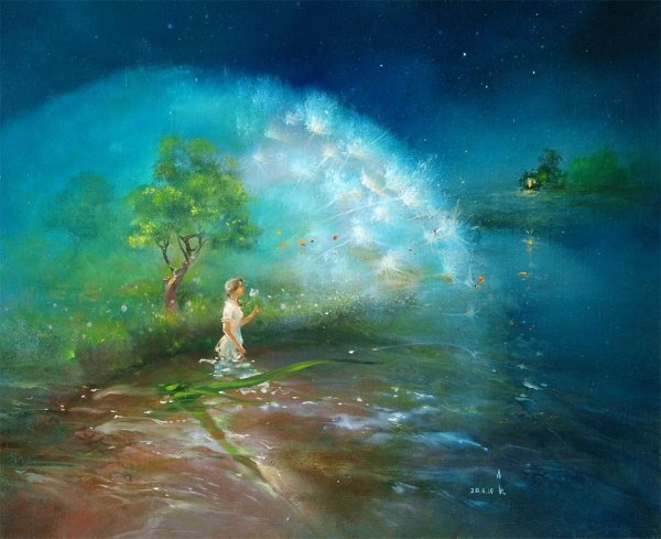 Картины романа Величко лето