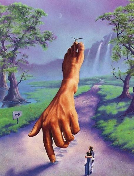 Художник сюрреалист Джим Уоррен