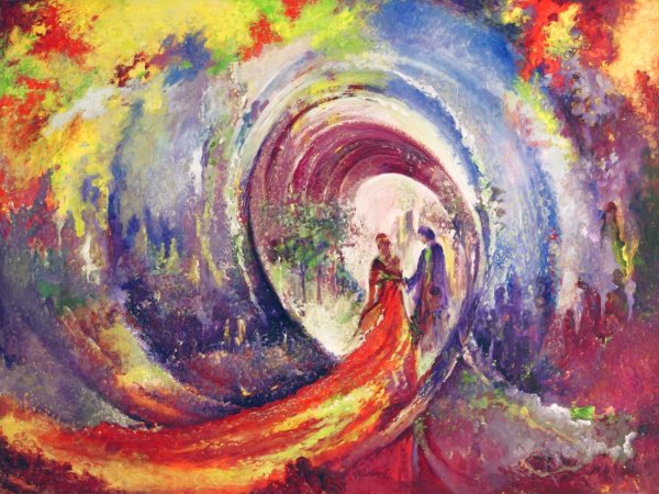 Художник Фрейдун Рассули бесконечность