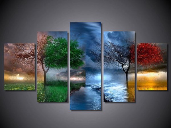 Триптих пейзаж