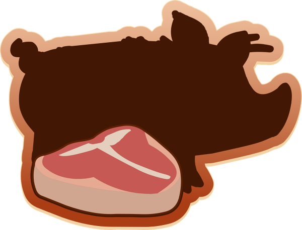 Мясо из мультика