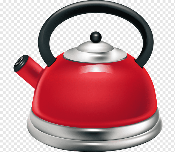 Чайник на прозрачном фоне
