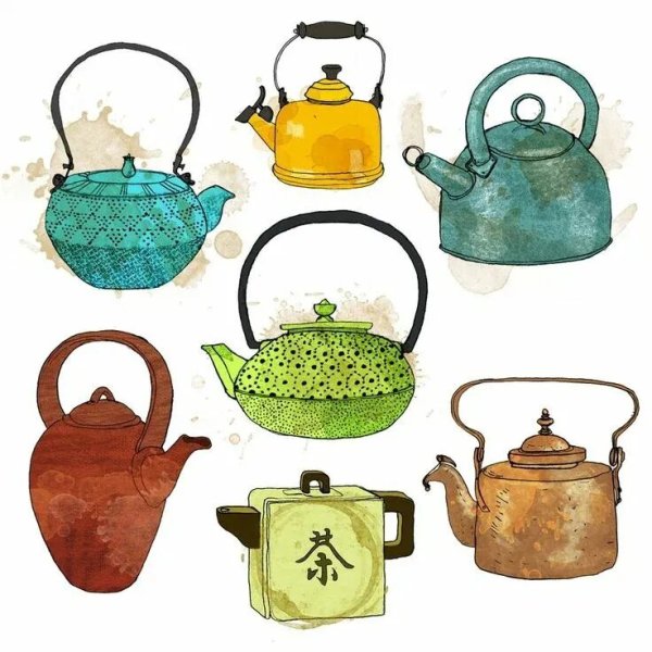 Чайники разные