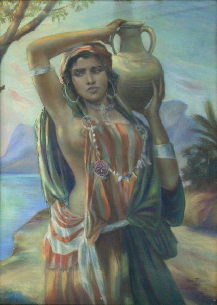 Девушка с кувшином, 1927 (ГТГ)