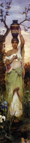 «Девушка с кувшином», АВ. Архипов.