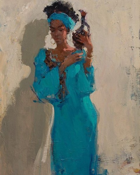 Художник Короленков Вячеслав женский образ