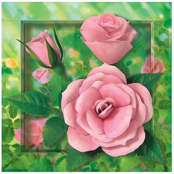 Объемная аппликация