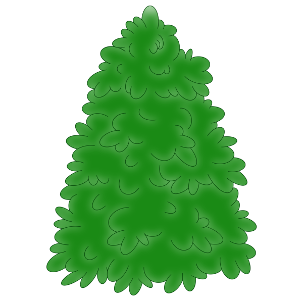 Ель мультяшная