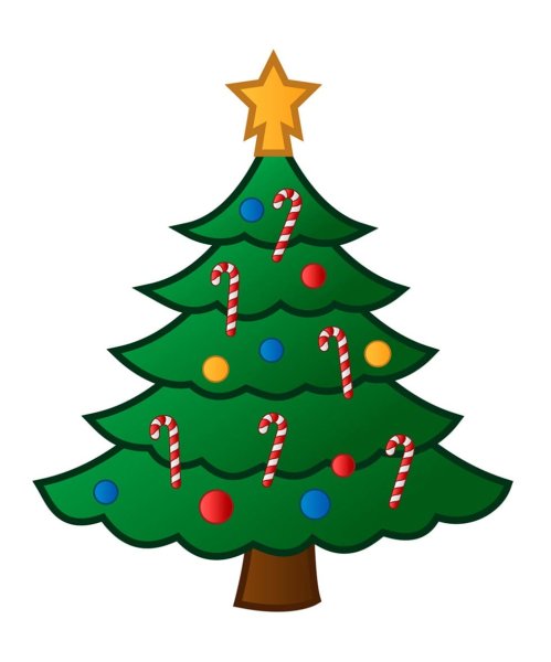 Елка картинка для детей