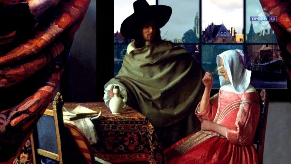 Ян Вермеер Дельфтский бокал вина